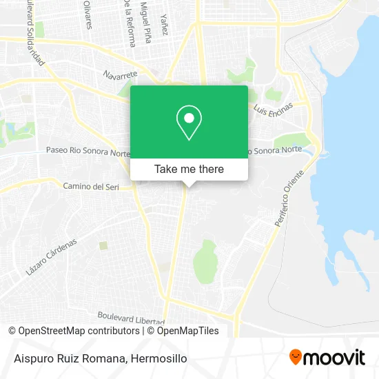 Aispuro Ruiz Romana map