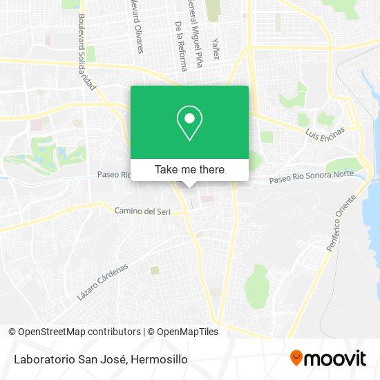 Laboratorio San José map