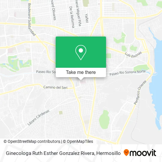 Mapa de Ginecologa Ruth Esther Gonzalez Rivera