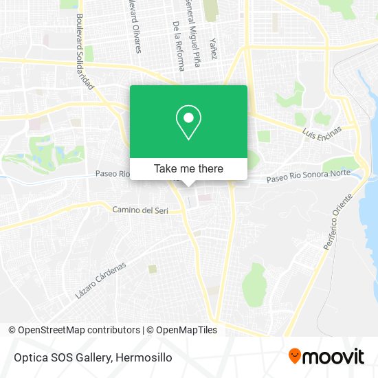 Optica SOS Gallery map