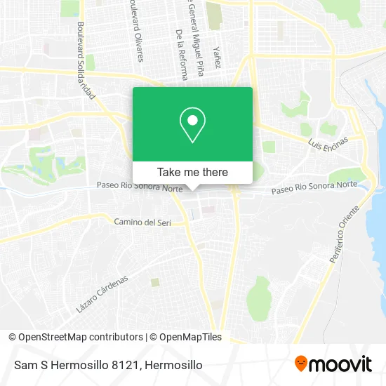 Sam S Hermosillo 8121 map