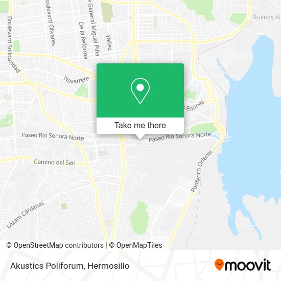 Akustics Poliforum map