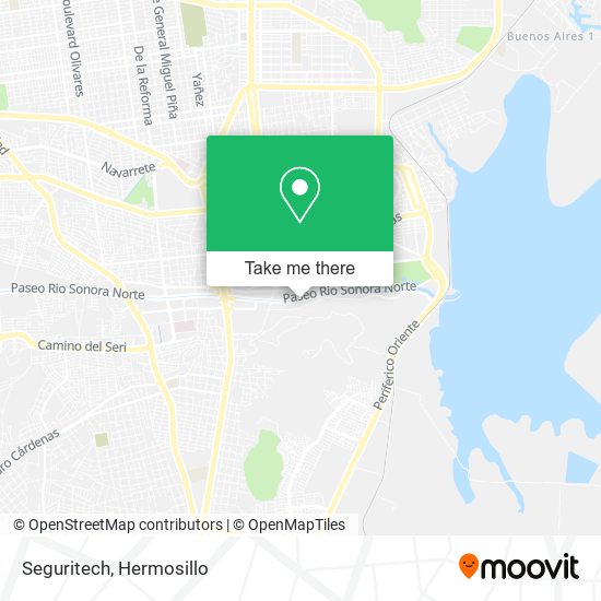 Mapa de Seguritech