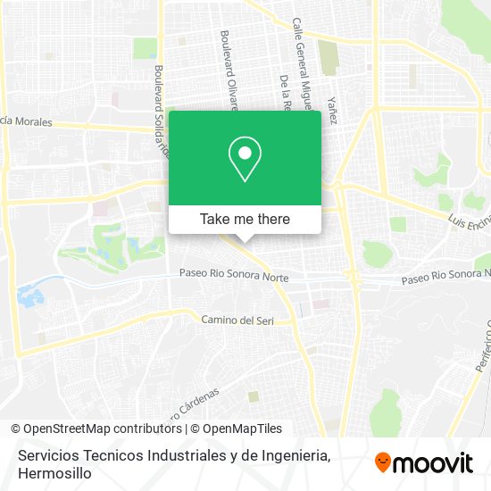 Servicios Tecnicos Industriales y de Ingenieria map