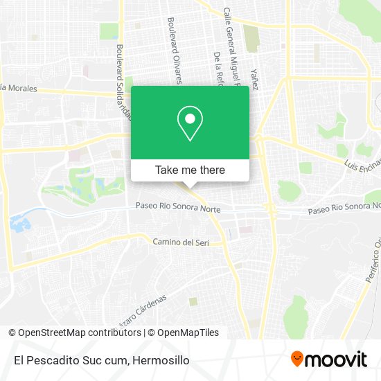 Mapa de El Pescadito Suc cum