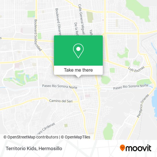 Mapa de Territorio Kids