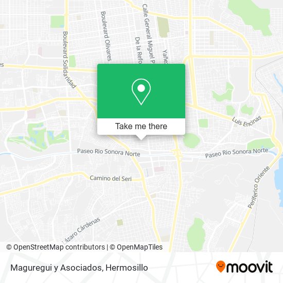 Mapa de Maguregui y Asociados