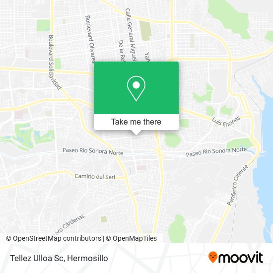 Tellez Ulloa Sc map