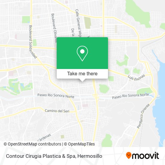 Contour Cirugia Plastica & Spa map