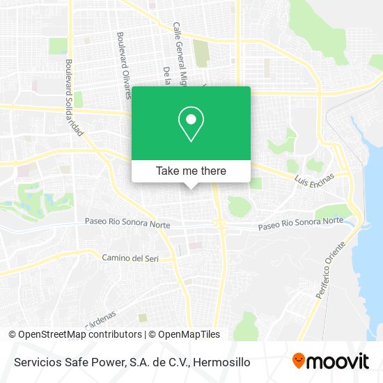 Servicios Safe Power, S.A. de C.V. map