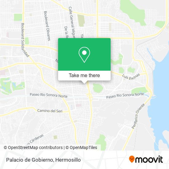 Mapa de Palacio de Gobierno