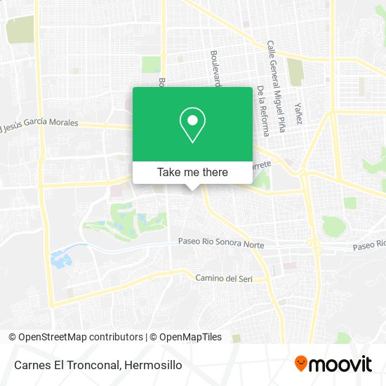 Carnes El Tronconal map