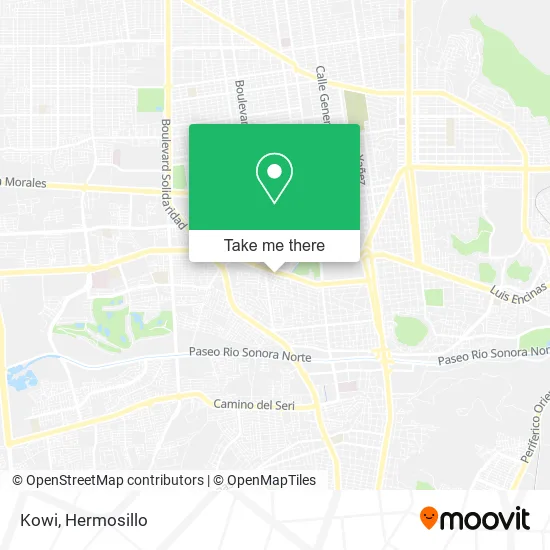 Kowi map