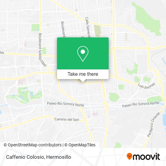 Mapa de Caffenio Colosio