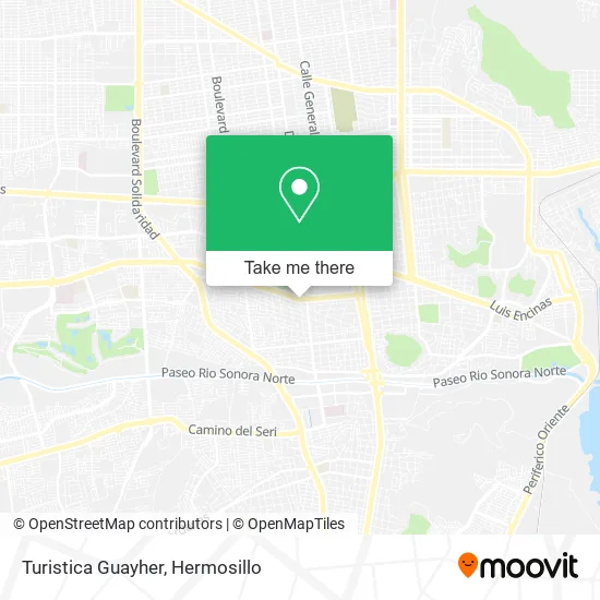 Mapa de Turistica Guayher