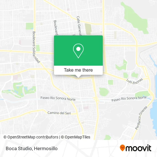 Boca Studio map