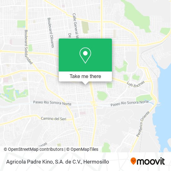 Agricola Padre Kino, S.A. de C.V. map