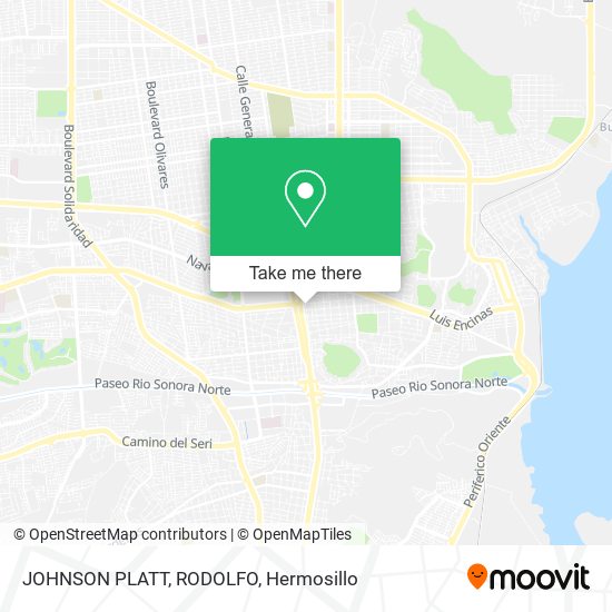 Mapa de JOHNSON PLATT, RODOLFO