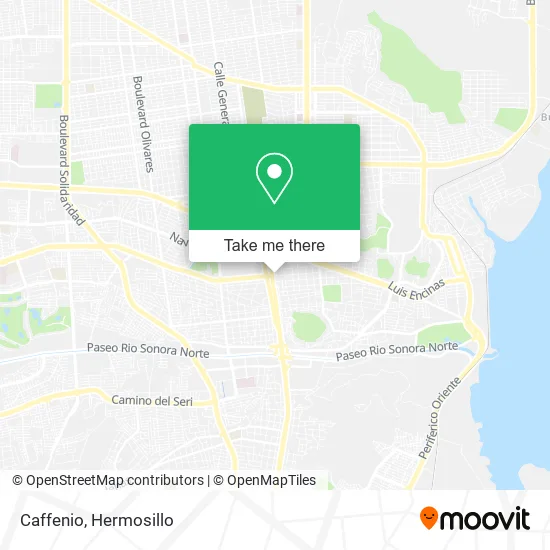 Caffenio map