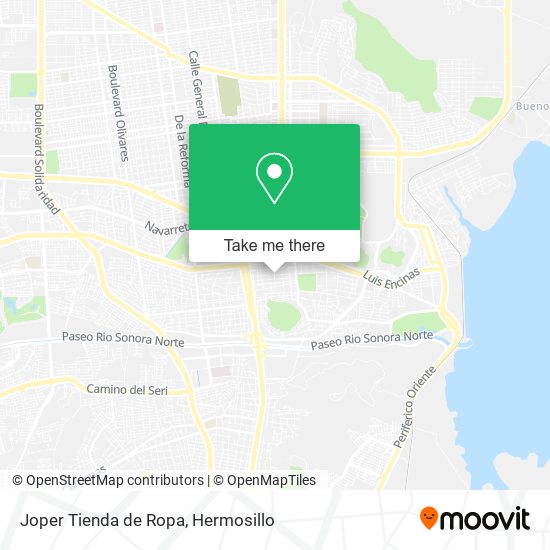 Joper Tienda de Ropa map