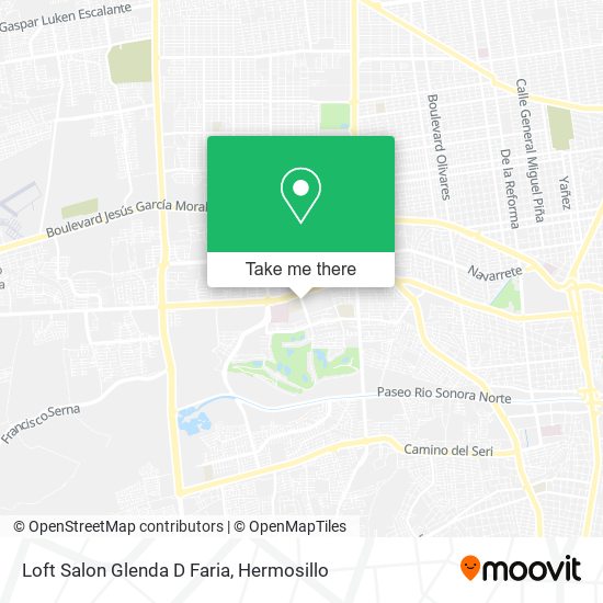 Mapa de Loft Salon Glenda D Faria