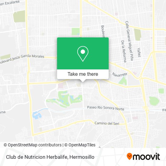 Club de Nutricion Herbalife map