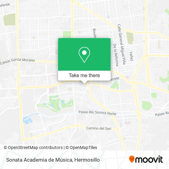 Sonata Academia de Música map