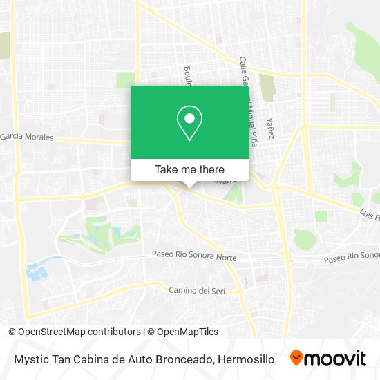 Mapa de Mystic Tan Cabina de Auto Bronceado