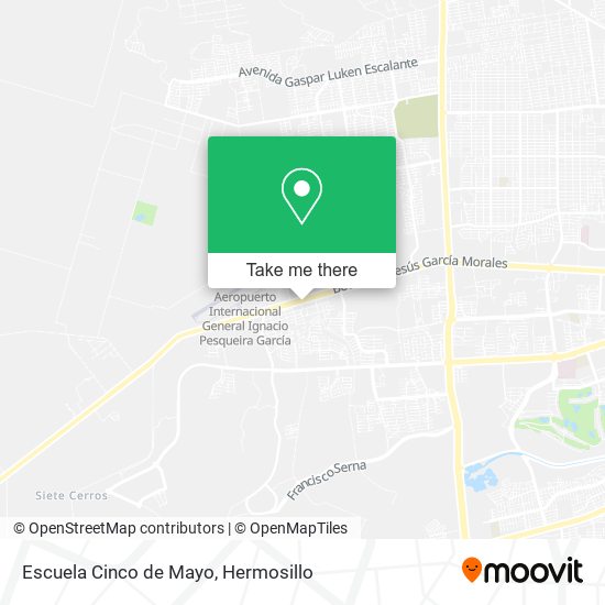Escuela Cinco de Mayo map
