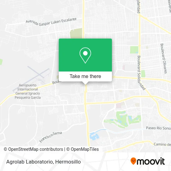 Agrolab Laboratorio map