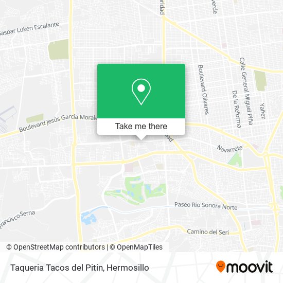 Taqueria Tacos del Pitin map