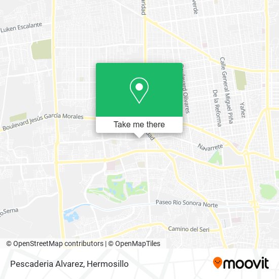 Mapa de Pescaderia Alvarez