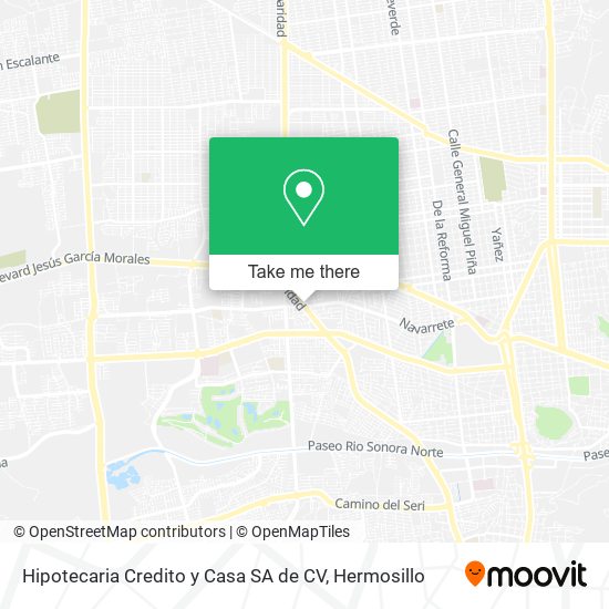 Hipotecaria Credito y Casa SA de CV map