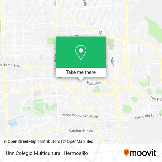 Unn Colegio Multicultural map