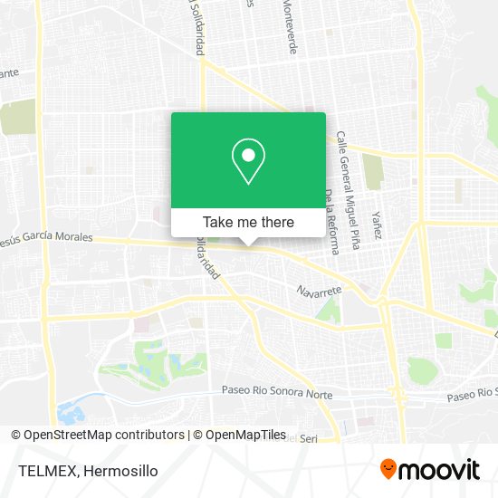 TELMEX map