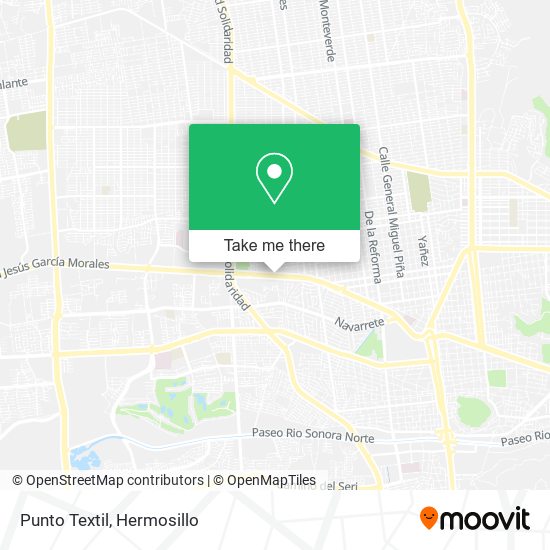 Mapa de Punto Textil