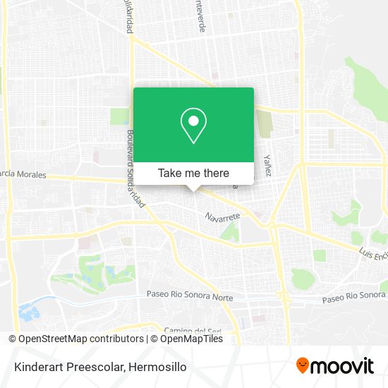 Mapa de Kinderart Preescolar