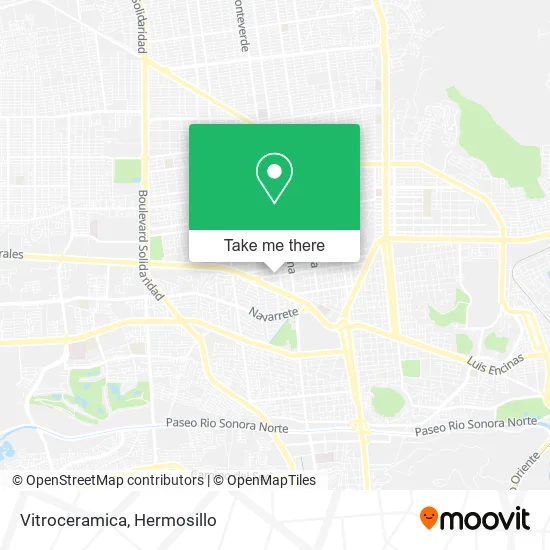 Vitroceramica map