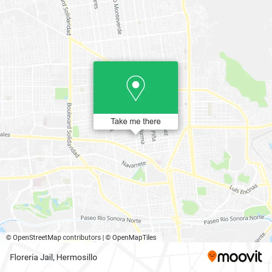 Mapa de Floreria Jail