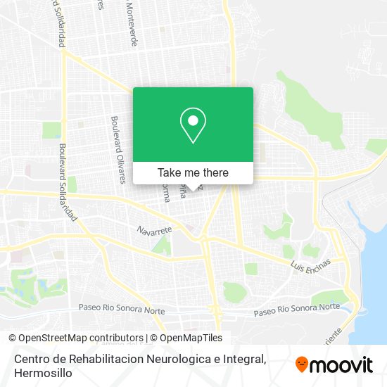 Centro de Rehabilitacion Neurologica e Integral map