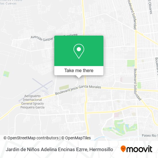 Jardin de Niños Adelina Encinas Ezrre map