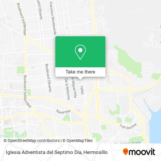Iglesia Adventista del Septimo Dia map