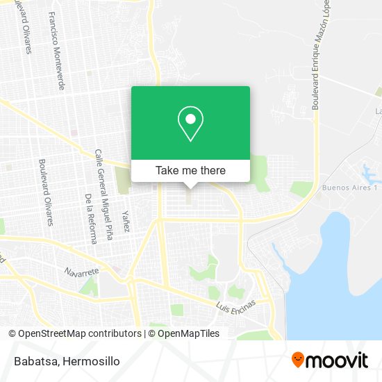 Mapa de Babatsa
