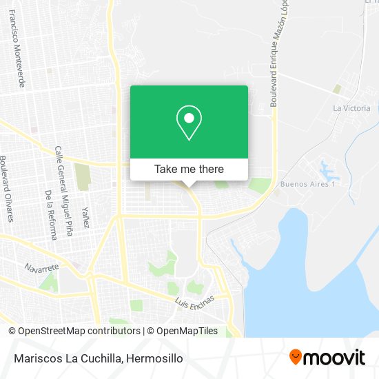 Mariscos La Cuchilla map