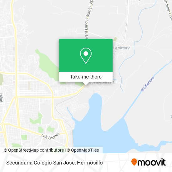 Mapa de Secundaria Colegio San Jose