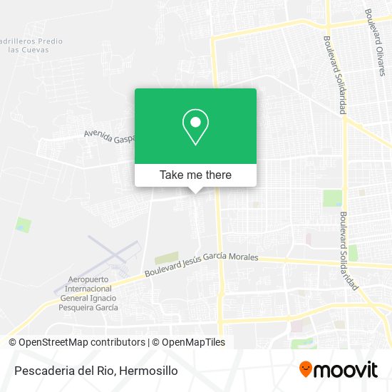 Mapa de Pescaderia del Rio