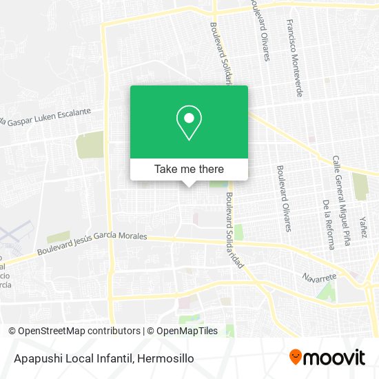 Apapushi Local Infantil map