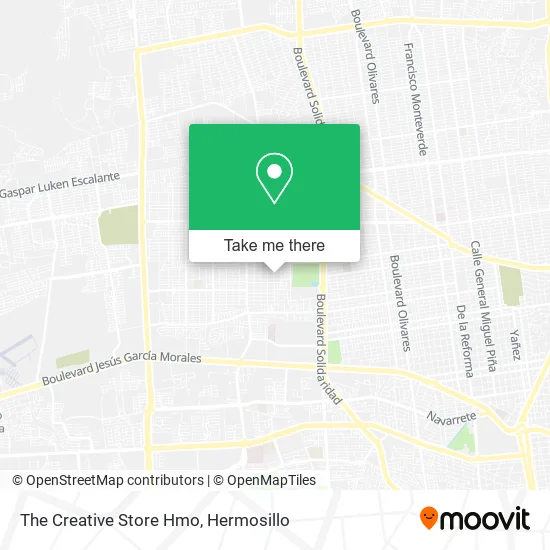 The Creative Store Hmo map