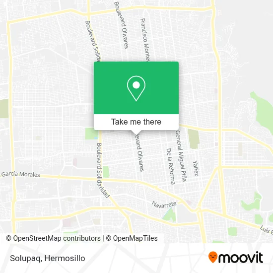Solupaq map