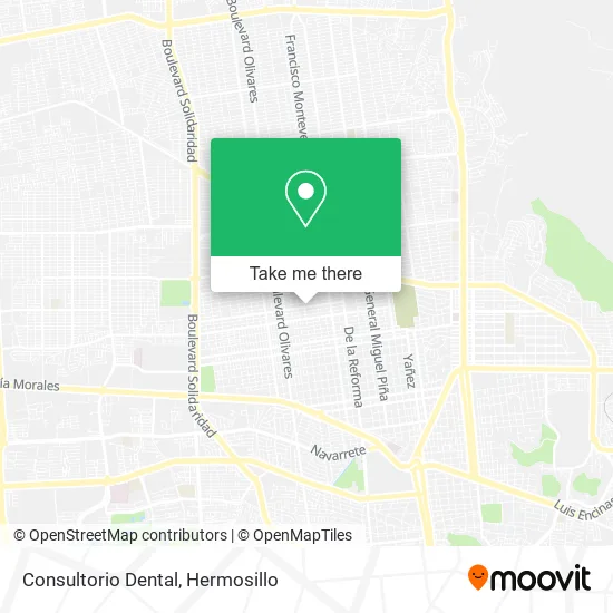 Consultorio Dental map